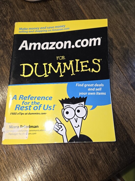 Amazon.com For Dummies Business Start Up Book